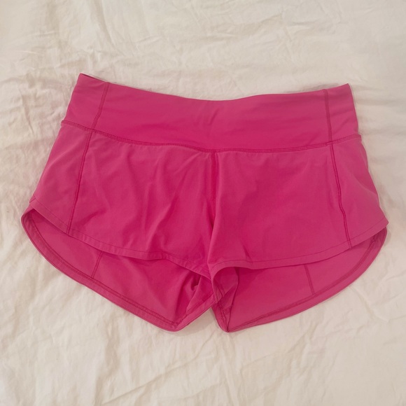 lululemon athletica Pants - LULU SHORTS IN SONIC PINK 🦩💘🌸